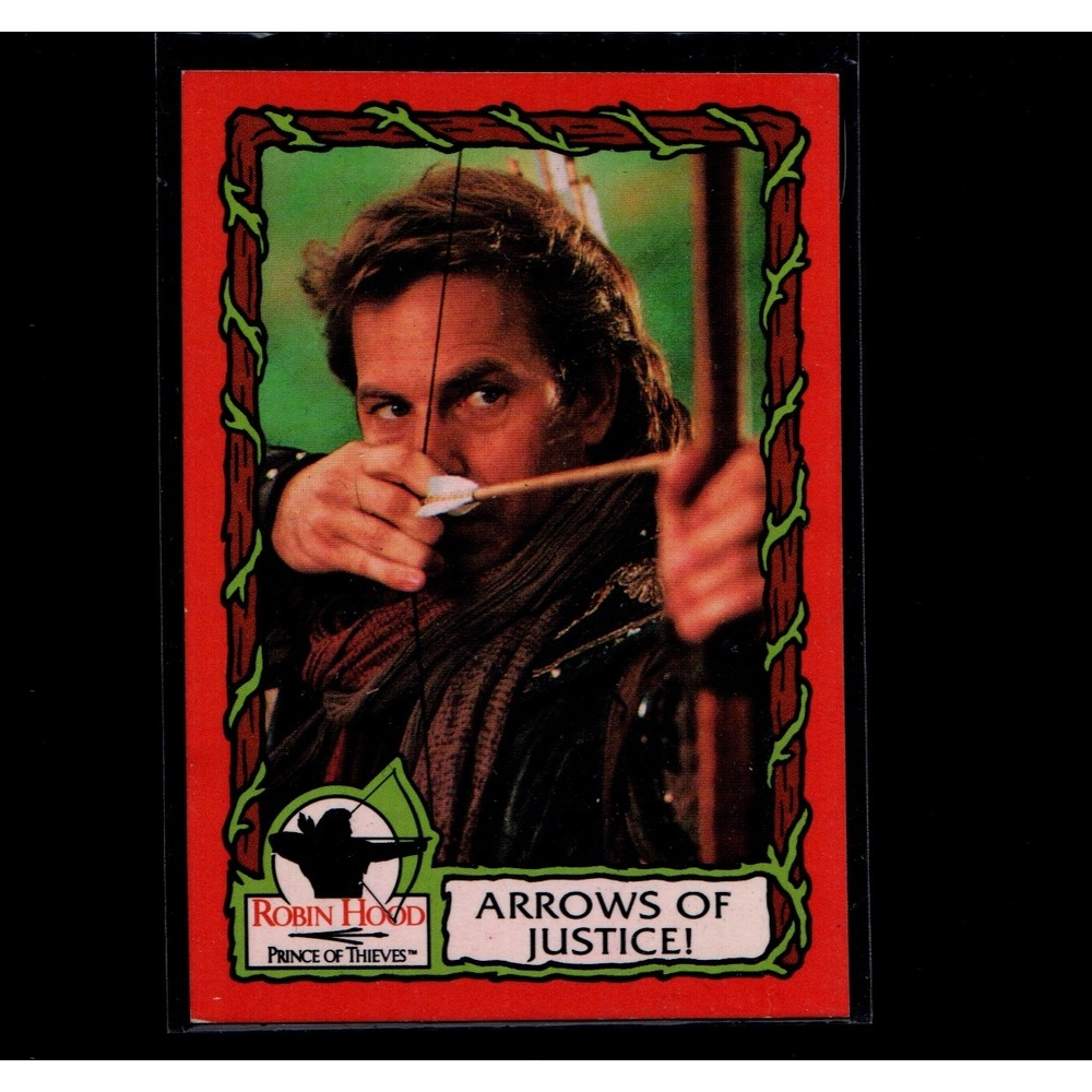 1991 Topps Robin Hood Prince of Thieves Arrows of Justice #6